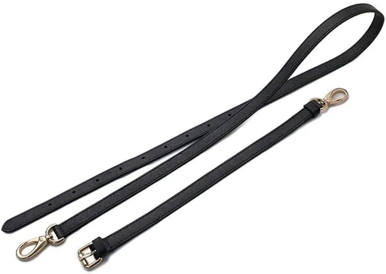 0.98" Width Leather Bag Strap Purse Straps Replacement Crossbody Shoulder Purse Straps for Handbags Black Clasp Burgundy
