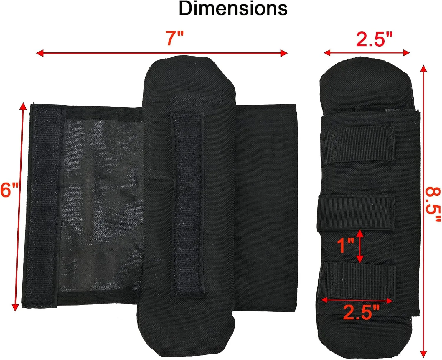 2 Pack Shoulder Strap Pad,Vest Shoulder Strap Pads Backpack Strap Pads Fit 2'' Sling Bags Shoulder Straps