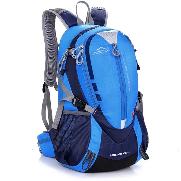 25L Waterproof Nylon Mountaineering  Backpack Outdoor Bicycle Backpack Camping Backpacks Sports Rucksacks Packsack 441