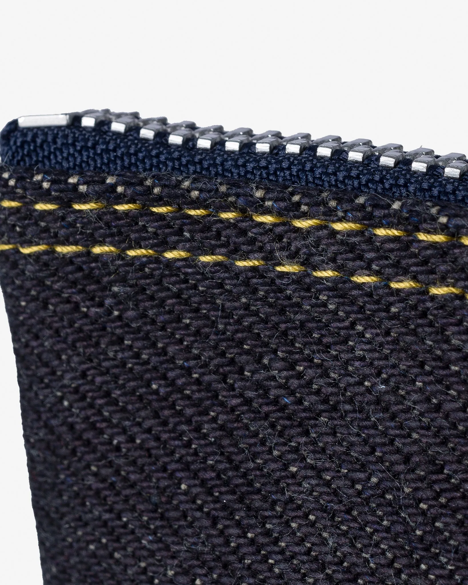 25oz Selvedge Denim Zip-Up Pouch