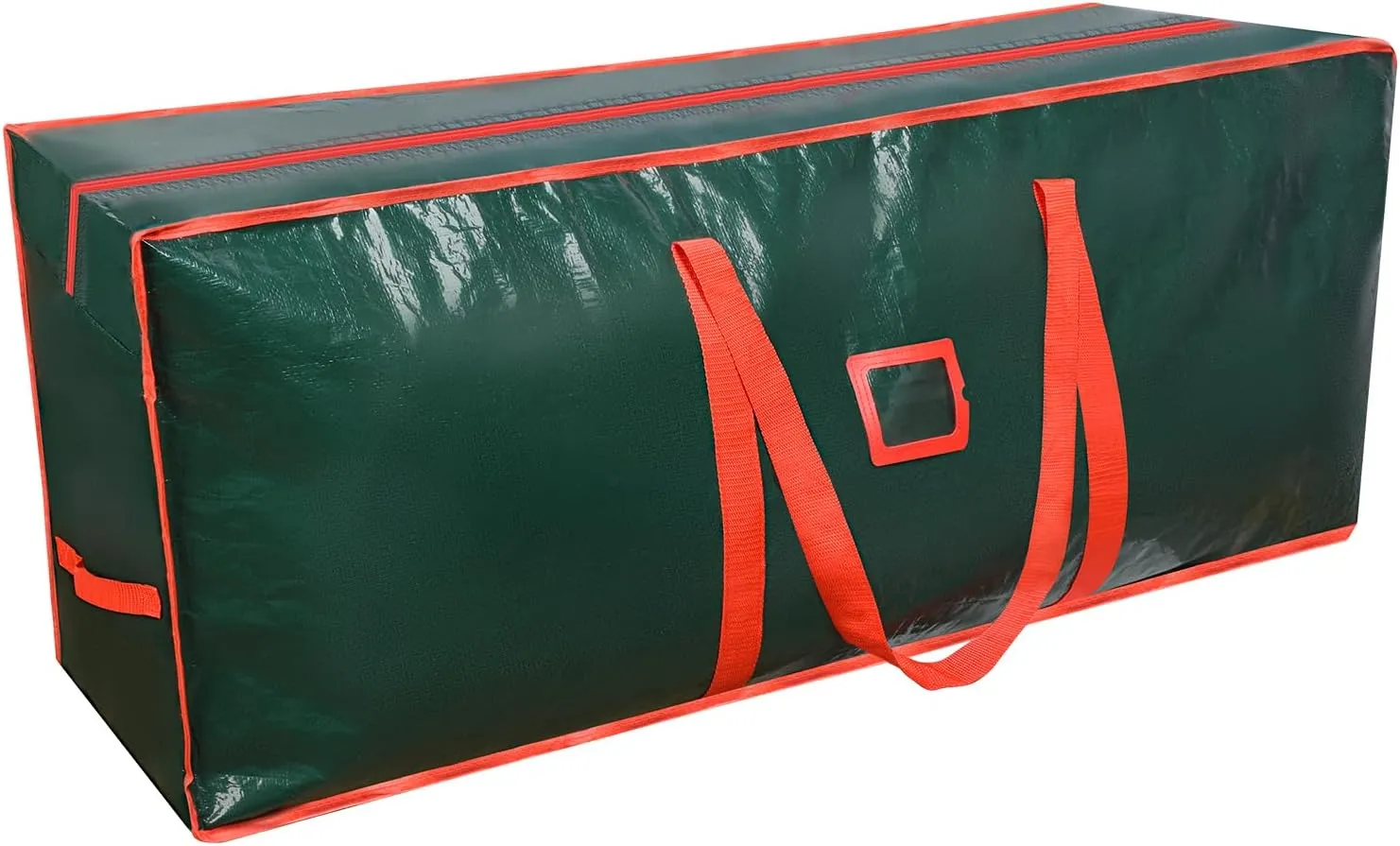 264L (7.5FT) Extra Large Storage Bags, Heavy Duty Large Moving Bags, Storage Totes Moving Boxes Supplies for College, Foldable Duffle Bag for Travel, Christmas Tree Storage Bag- Green