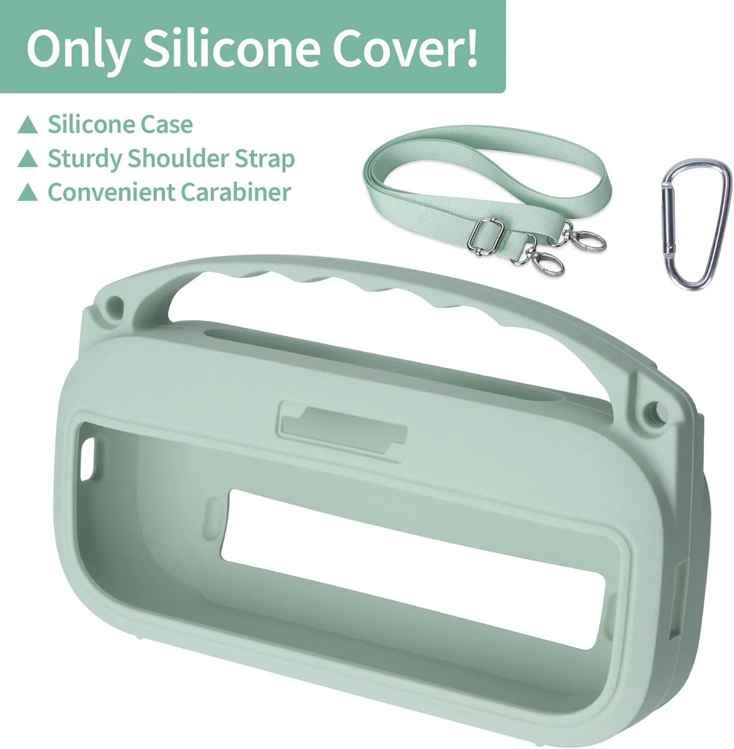 2nd Silicone Cover Compatible with Bose SoundLink Flex 2nd Gen/Bose SoundLink Flex Portable Speaker (Alpine Sage)