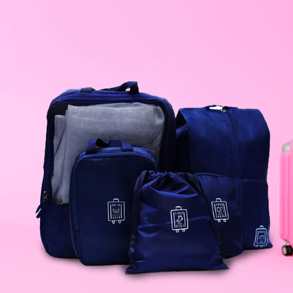 5Pcs Premier Travel Organizer Bag