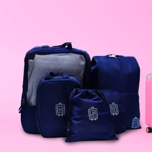 5Pcs Premier Travel Organizer Bag