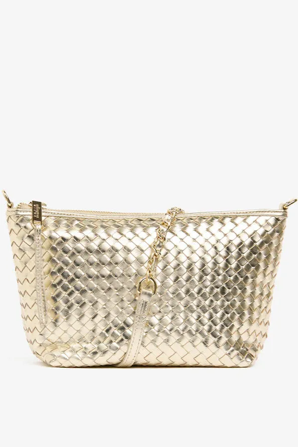 Agnes Bag - Gold Weave