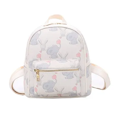 AlphaGal Backpacks For Women 2019 PU Leather Back Pack Ladies Fashion Travel Backpack  For School Teenagers Girls High Quality