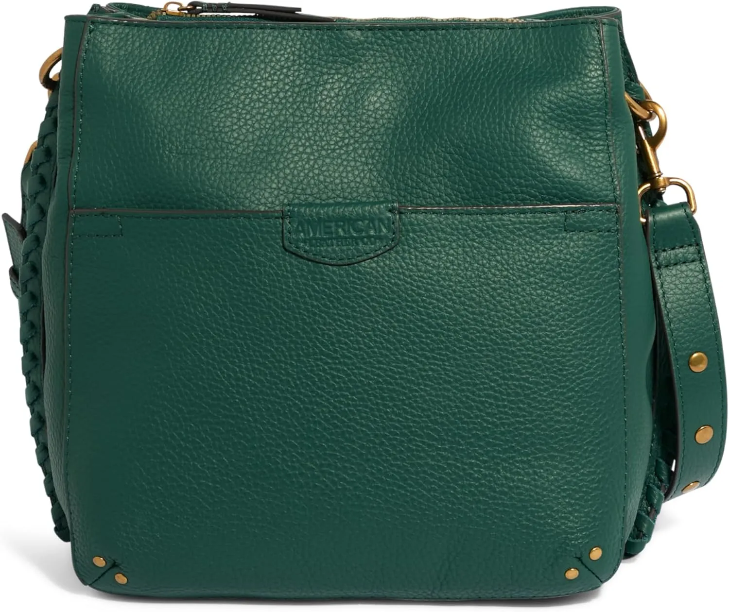 American Leather Co. Luca Triple Entry Crossbody Bag
