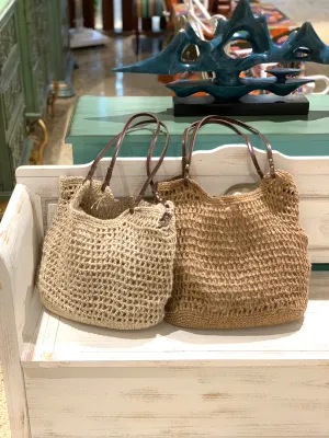 Amy Crochet Large Tote Bag