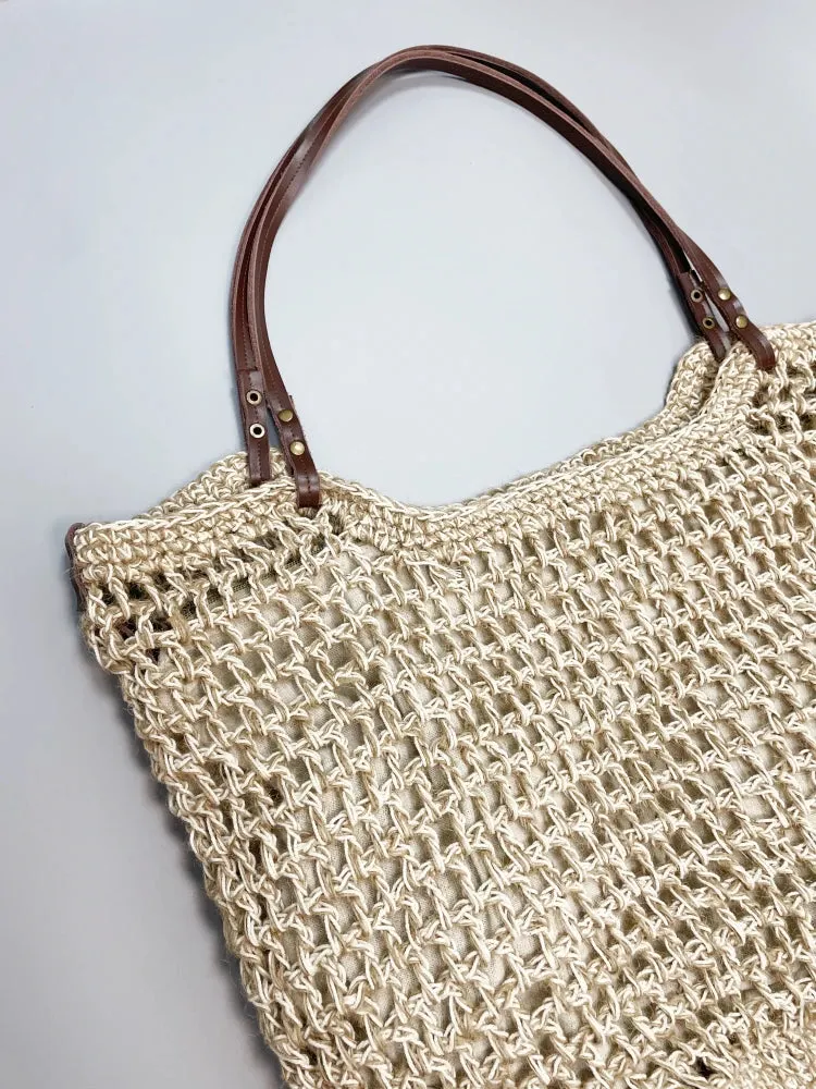 Amy Crochet Large Tote Bag