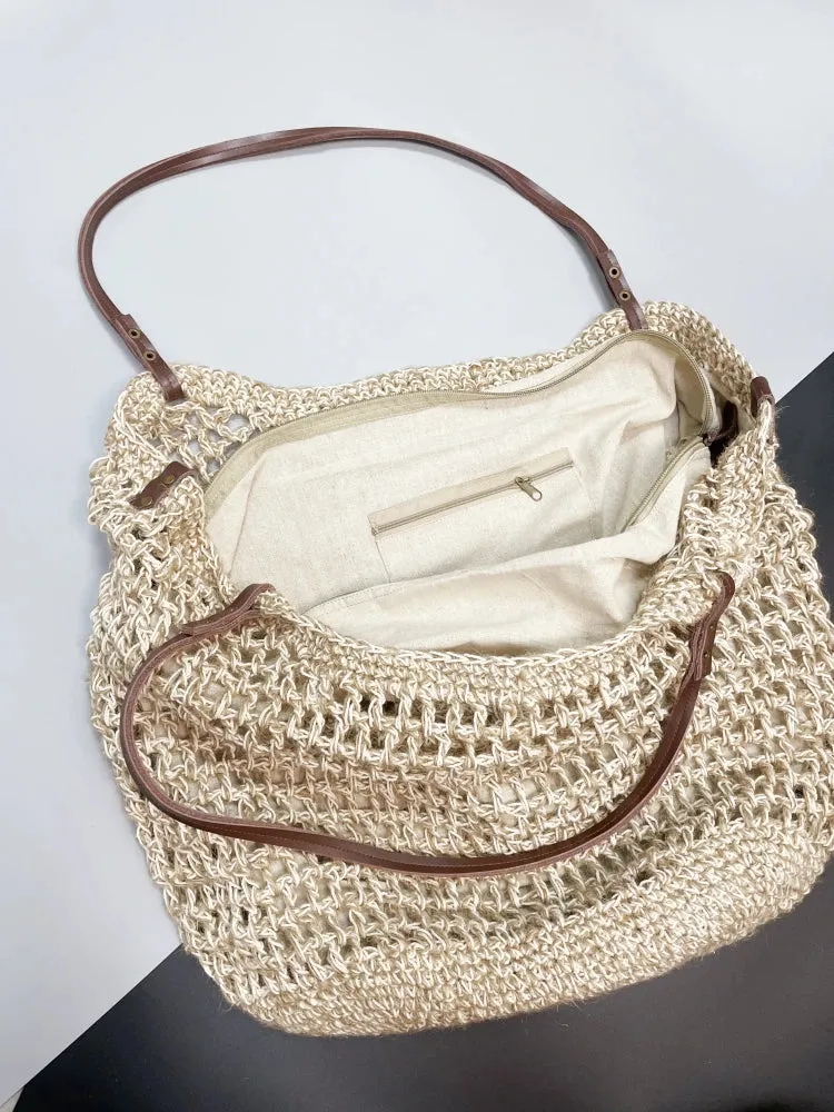 Amy Crochet Large Tote Bag