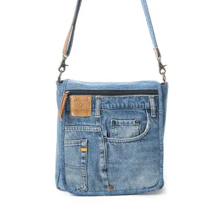 Ashley Jean Crossbody Handbag - Med. Denim