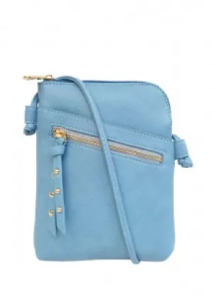 Asymmetrical Zipper Messenger