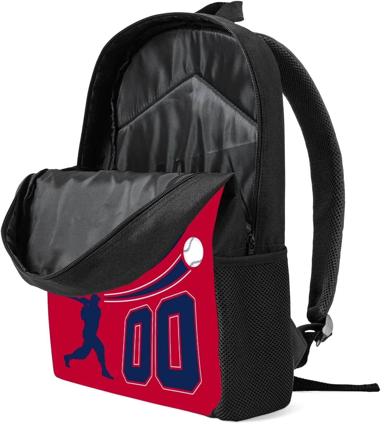 Atlanta Backpack Custom Laptop Bag Travel Bag Personalized Name Number Gifts for Men Women Boy