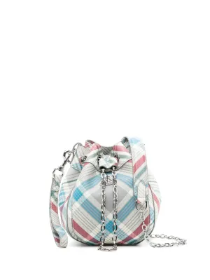 bag Chrissy bucket Best-selling deal check-print Premium small