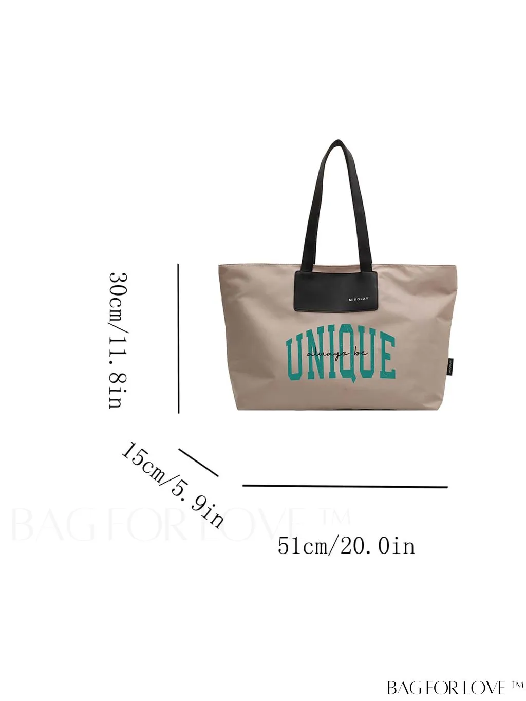 BagForLove - Chic & Versatile Womens Tote Bag with Generous Capacity