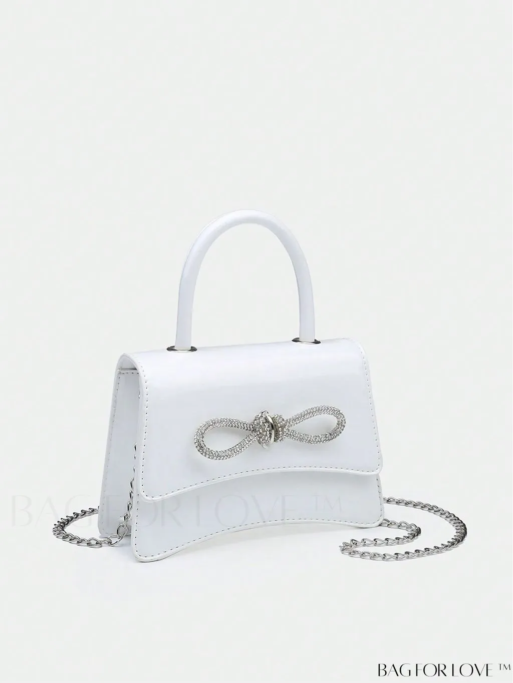 BagForLove - Chic Rhinestone-Embellished Mini Flap Handbag for Fashionistas