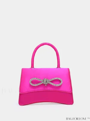BagForLove - Chic Rhinestone-Embellished Mini Flap Handbag for Fashionistas