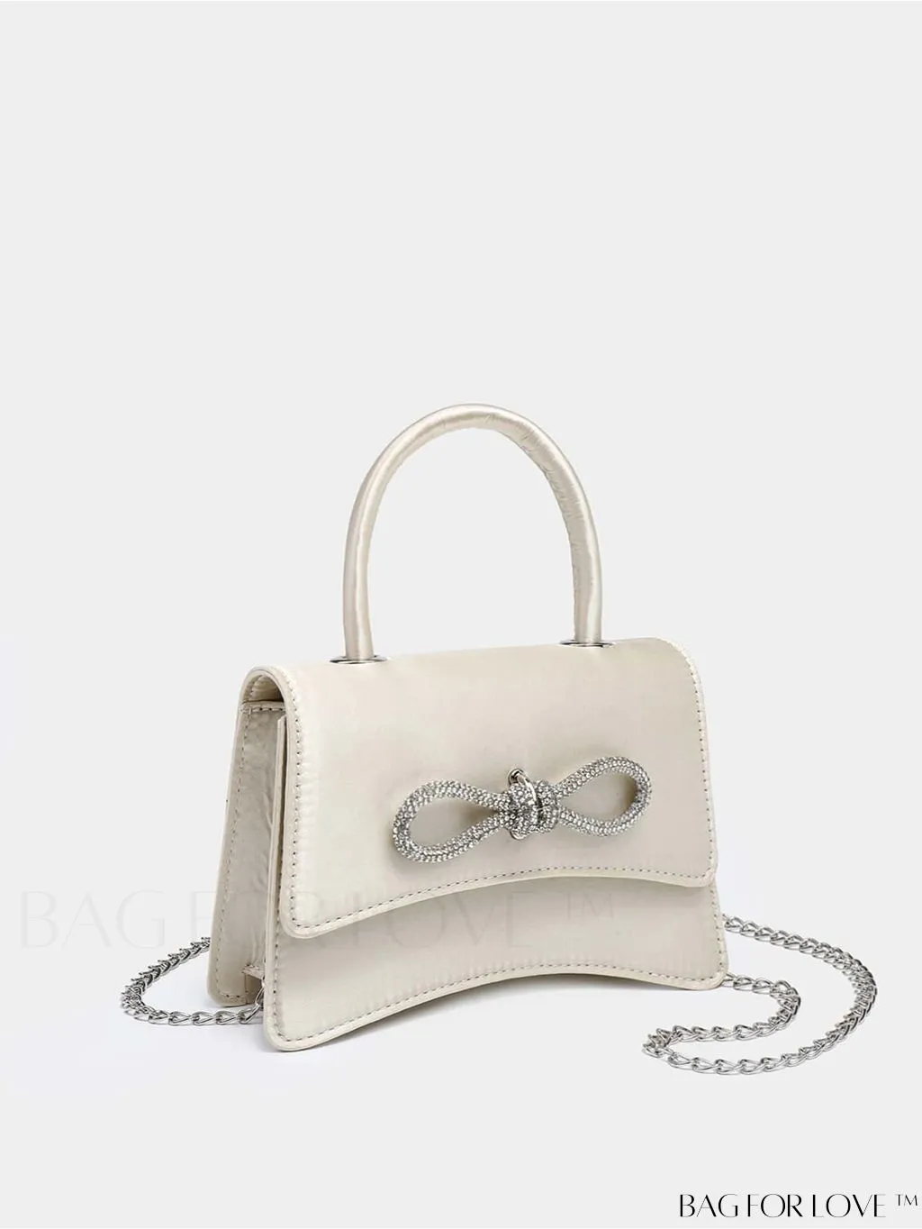BagForLove - Chic Rhinestone-Embellished Mini Flap Handbag for Fashionistas