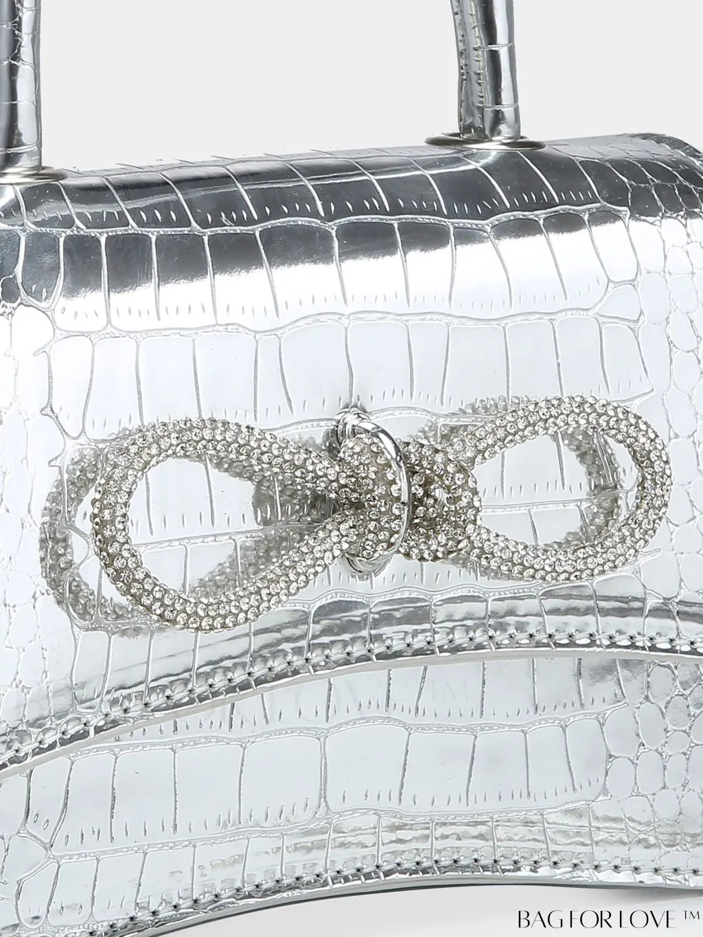 BagForLove - Chic Rhinestone-Embellished Mini Flap Handbag for Fashionistas