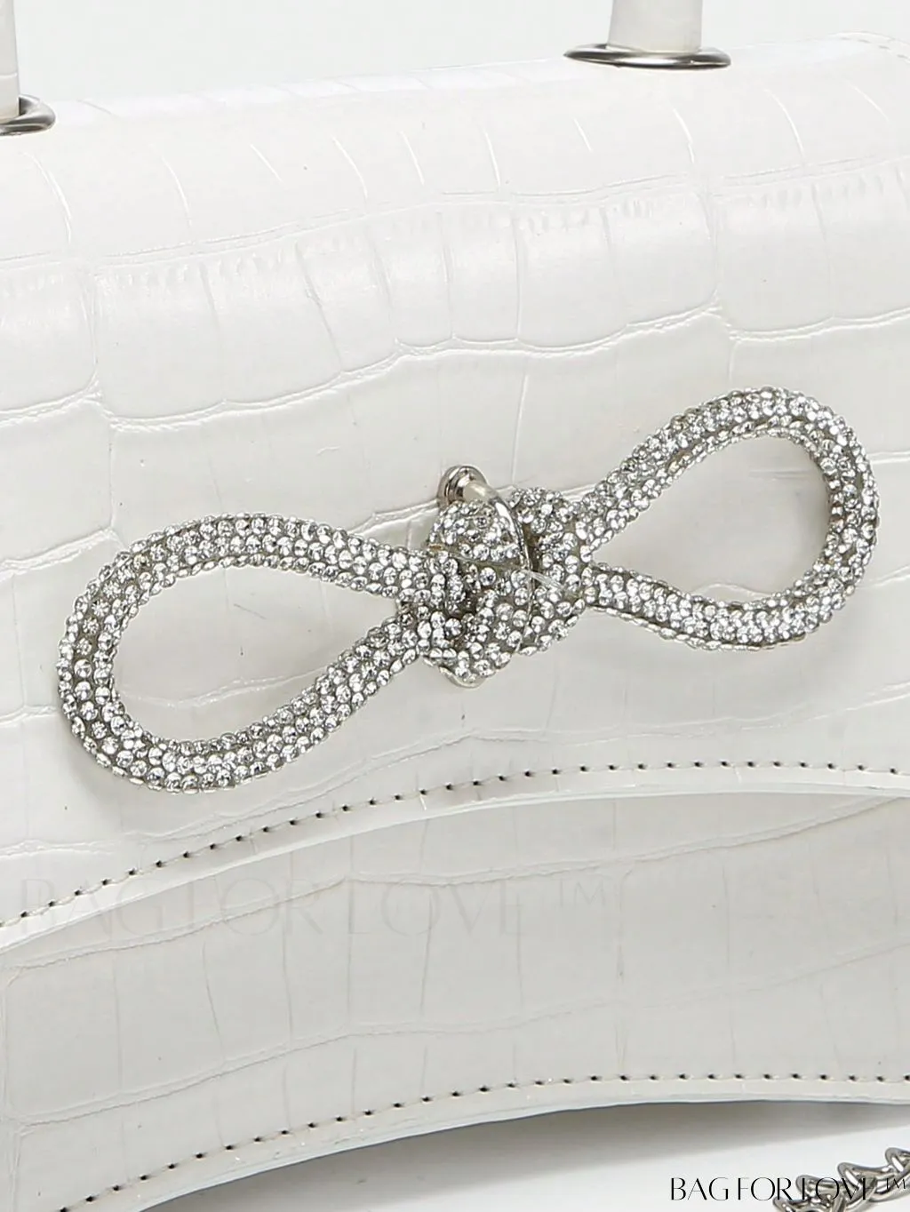 BagForLove - Chic Rhinestone-Embellished Mini Flap Handbag for Fashionistas