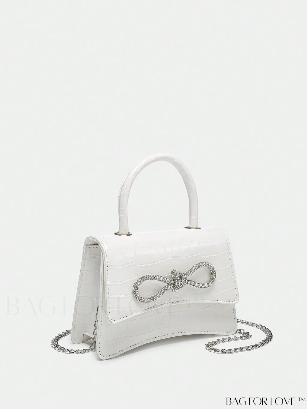 BagForLove - Chic Rhinestone-Embellished Mini Flap Handbag for Fashionistas