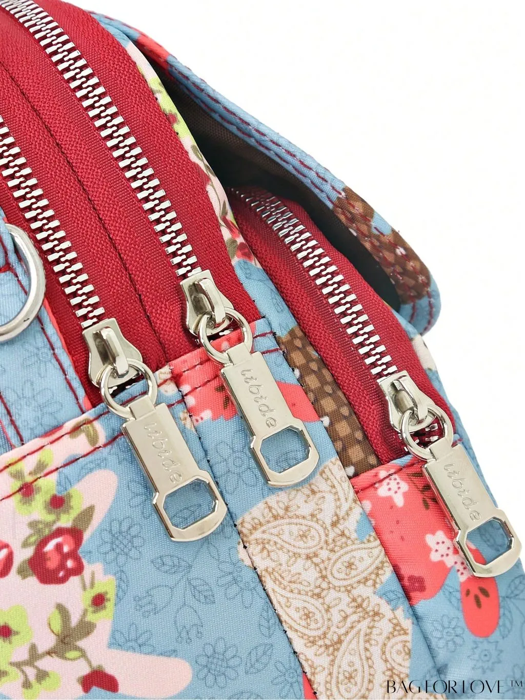 BagForLove - Compact Nylon Satchel with Playful Cartoon Graphics