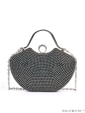 BagForLove - Elegant Rhinestone-Embellished Evening Clutch â Perfect for Parties