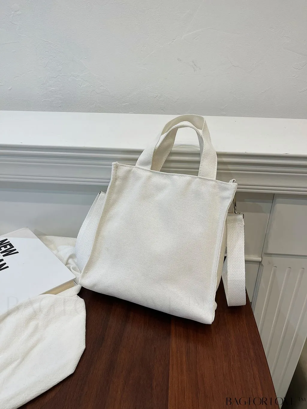 BagForLove - Graphic Embellished Satchel: A Standout Statement for Fashion-Conscious Professionals