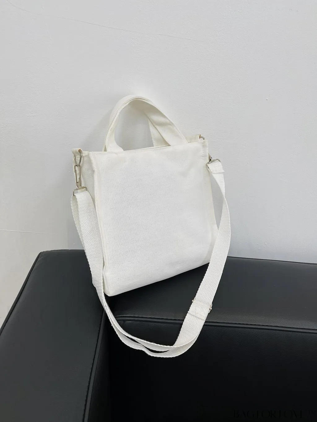 BagForLove - Graphic Embellished Satchel: A Standout Statement for Fashion-Conscious Professionals