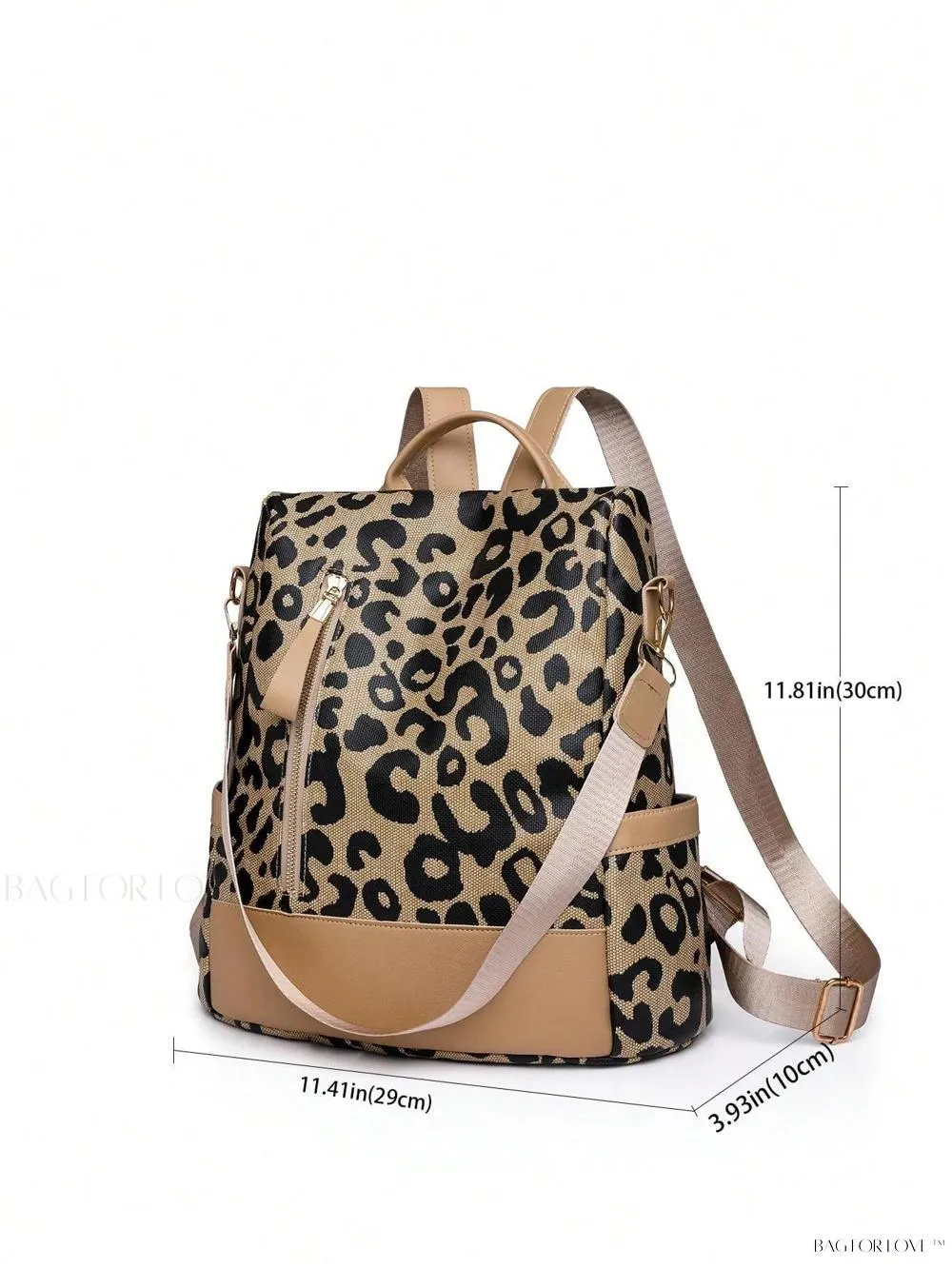 BagForLove - Large Capacity Colorblock Plaid Diamond Print Backpack