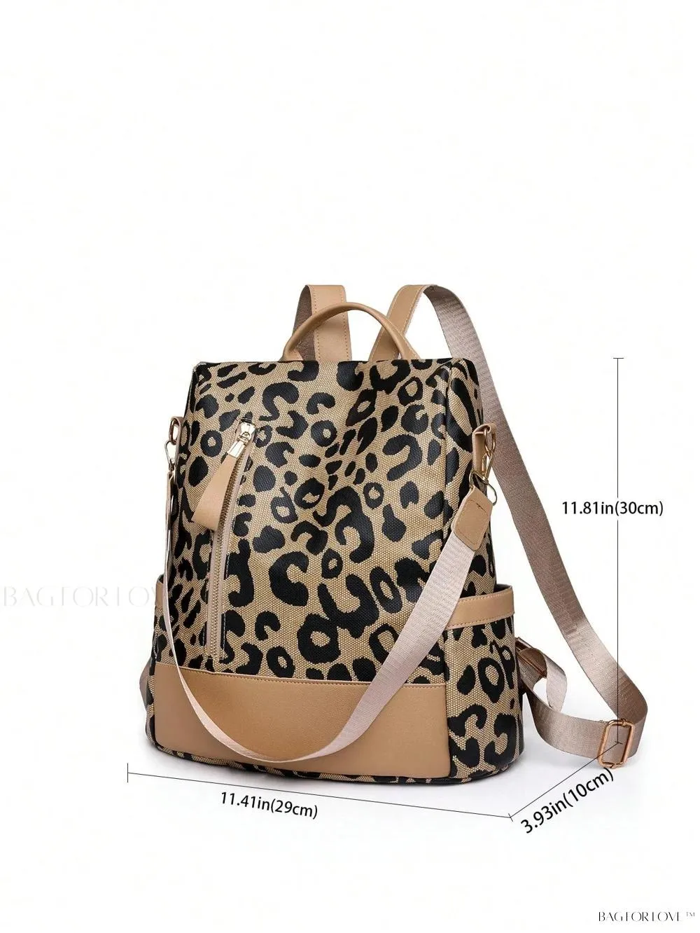 BagForLove - Large Capacity Colorblock Plaid Diamond Print Backpack