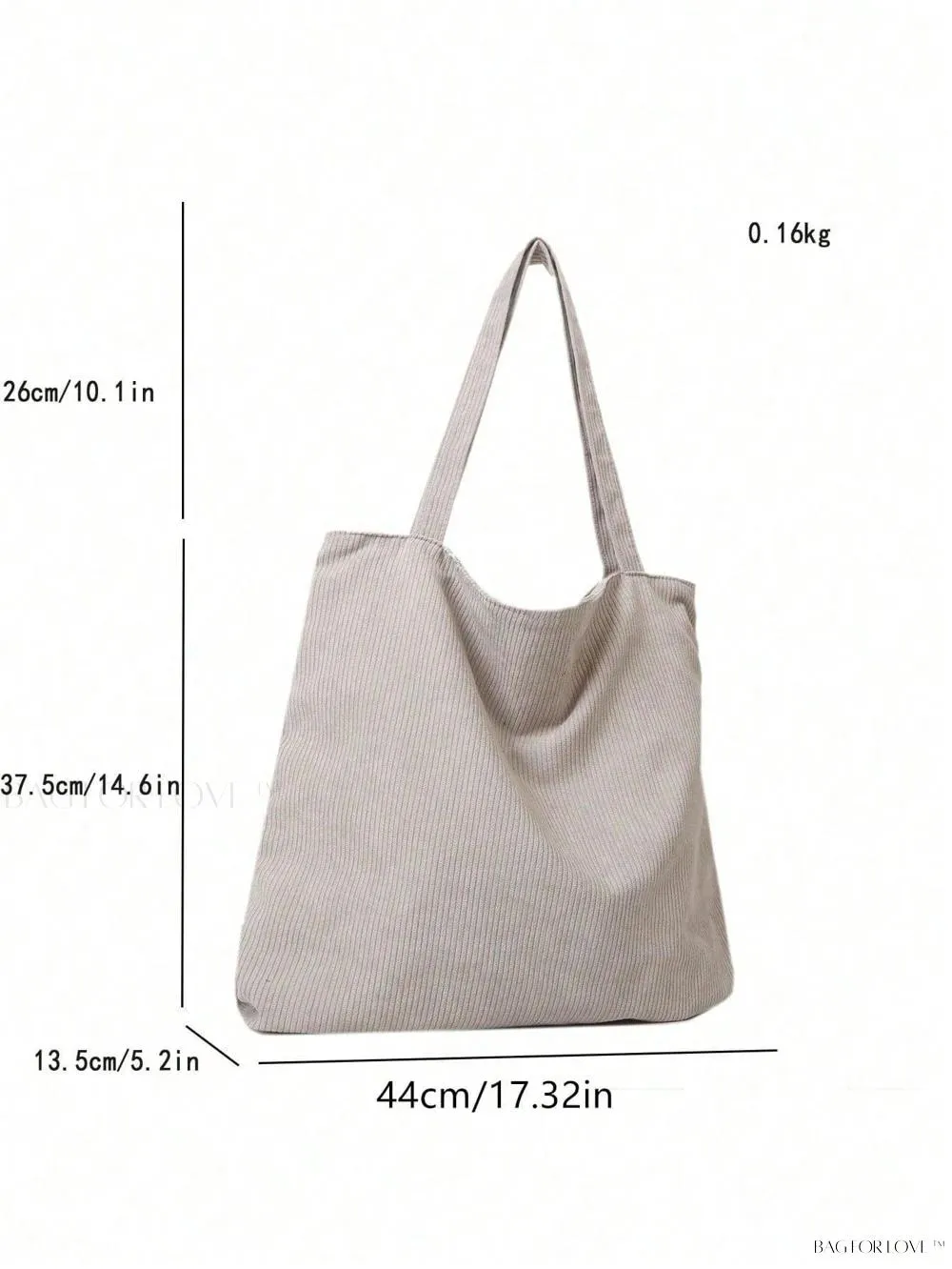 BagForLove - Large Capacity Solid Color Professional Tote Bag