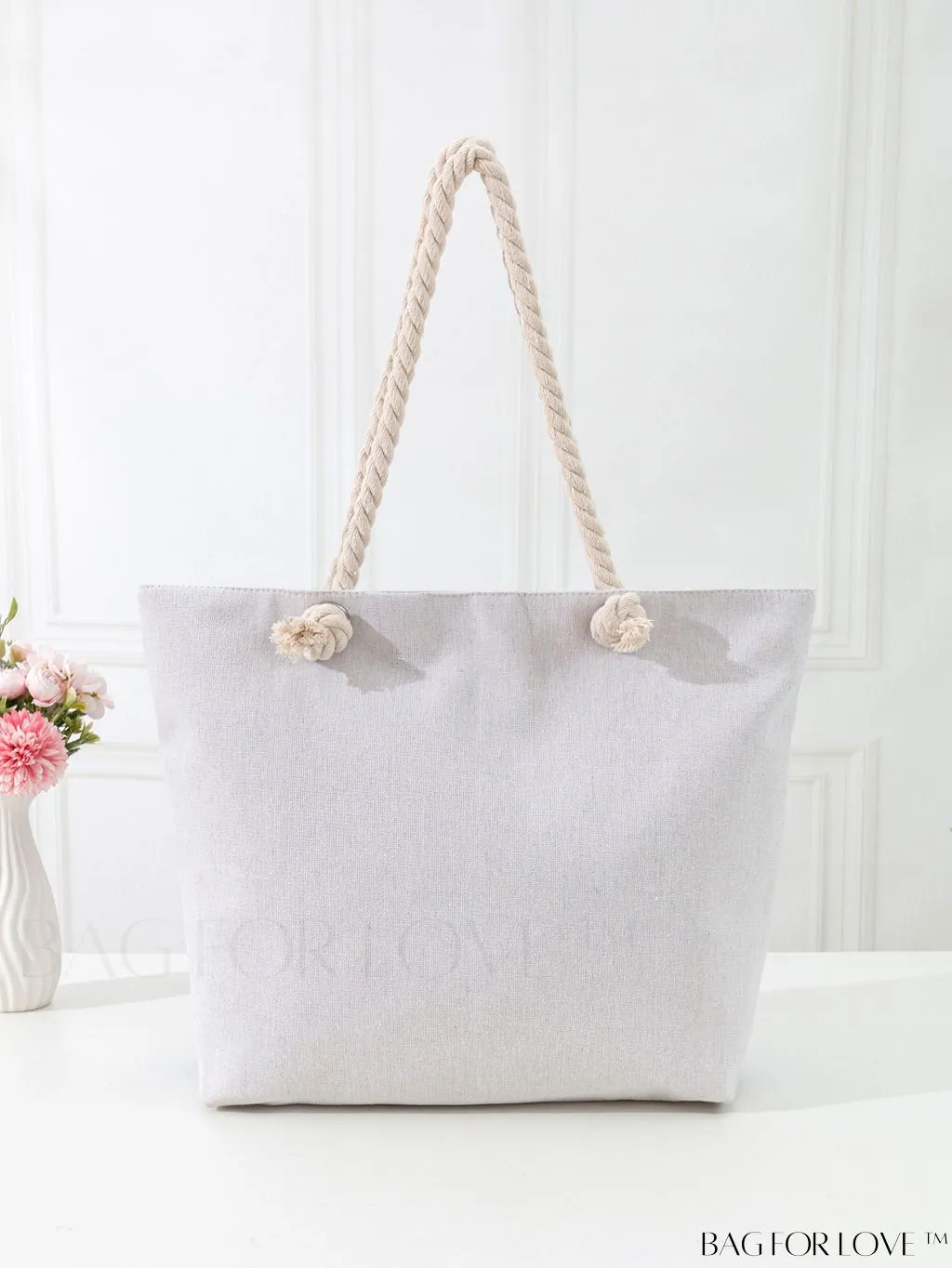 BagForLove - Modern Flamingo Print Tote Bag