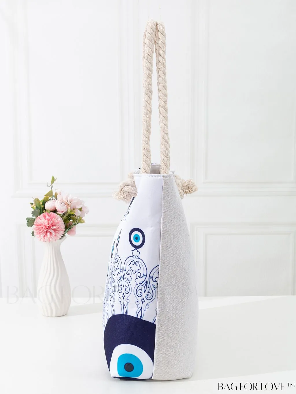BagForLove - Modern Flamingo Print Tote Bag