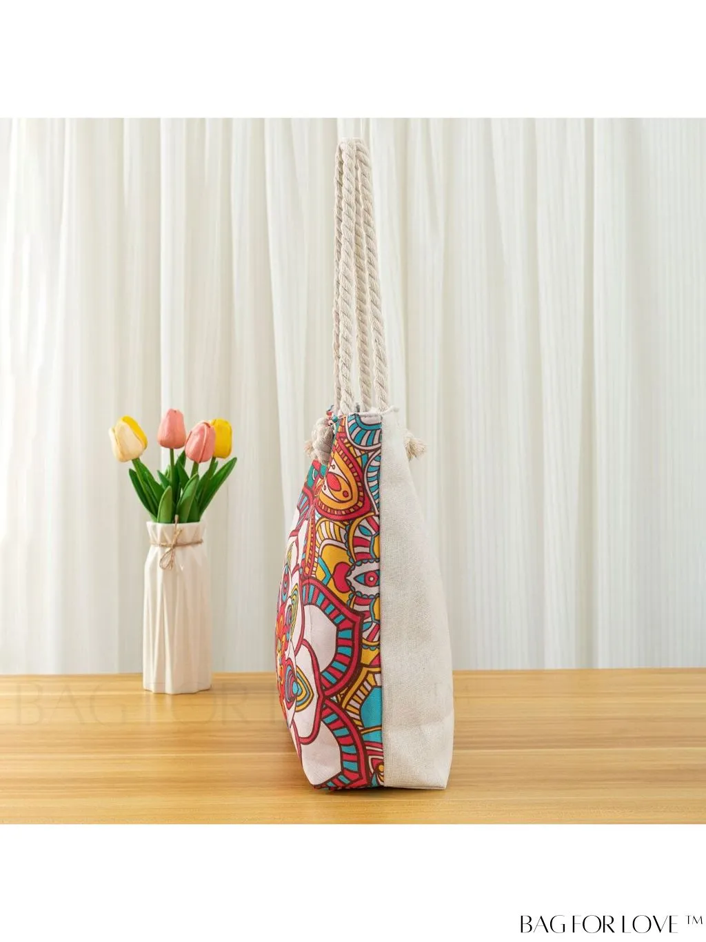 BagForLove - Modern Flamingo Print Tote Bag