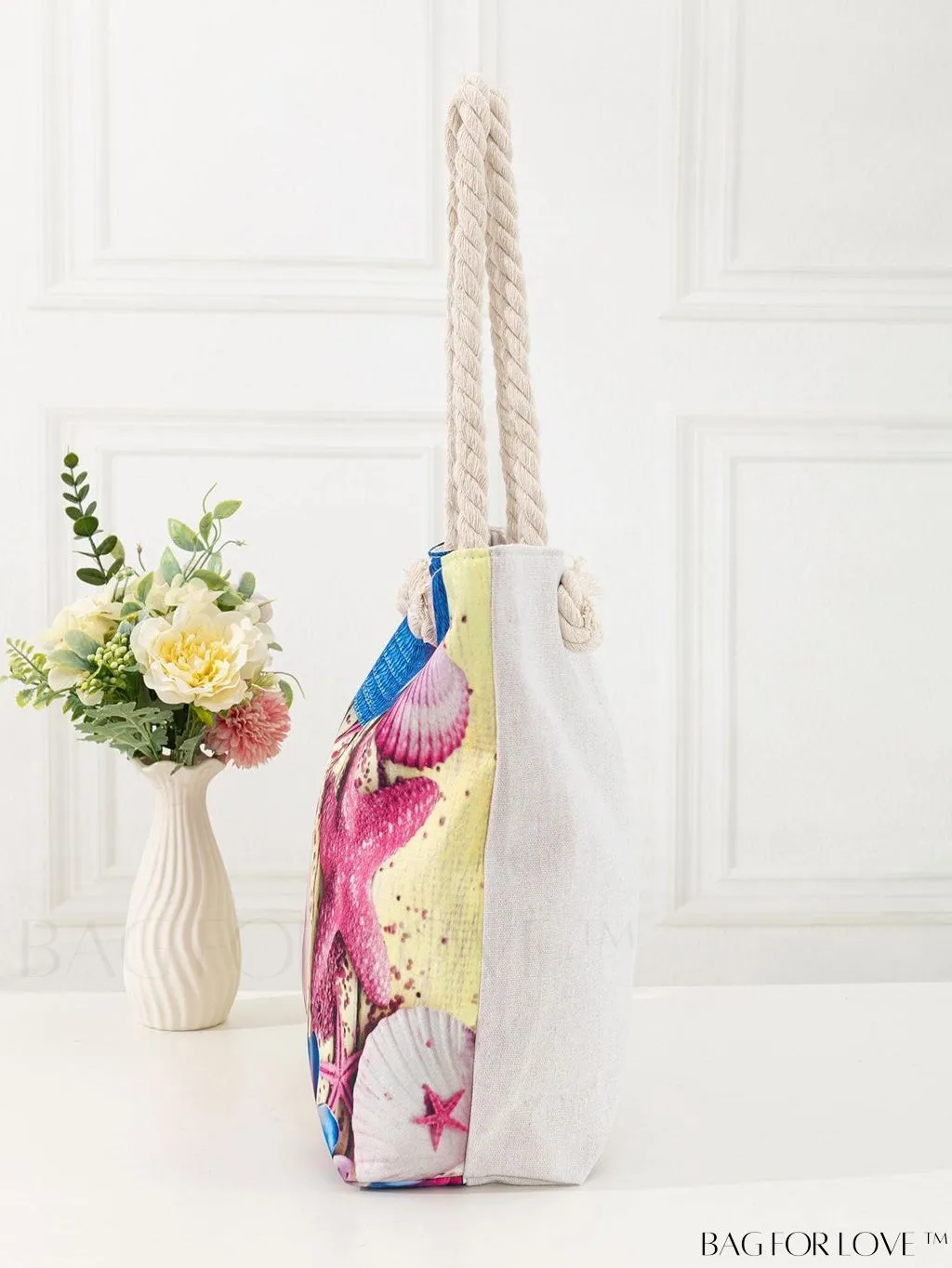 BagForLove - Modern Flamingo Print Tote Bag