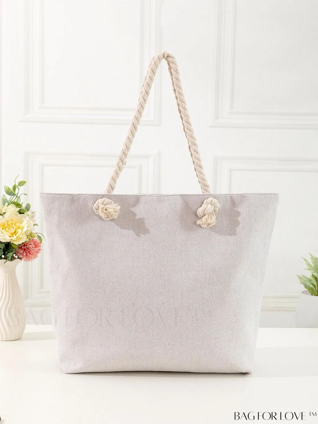 BagForLove - Modern Flamingo Print Tote Bag