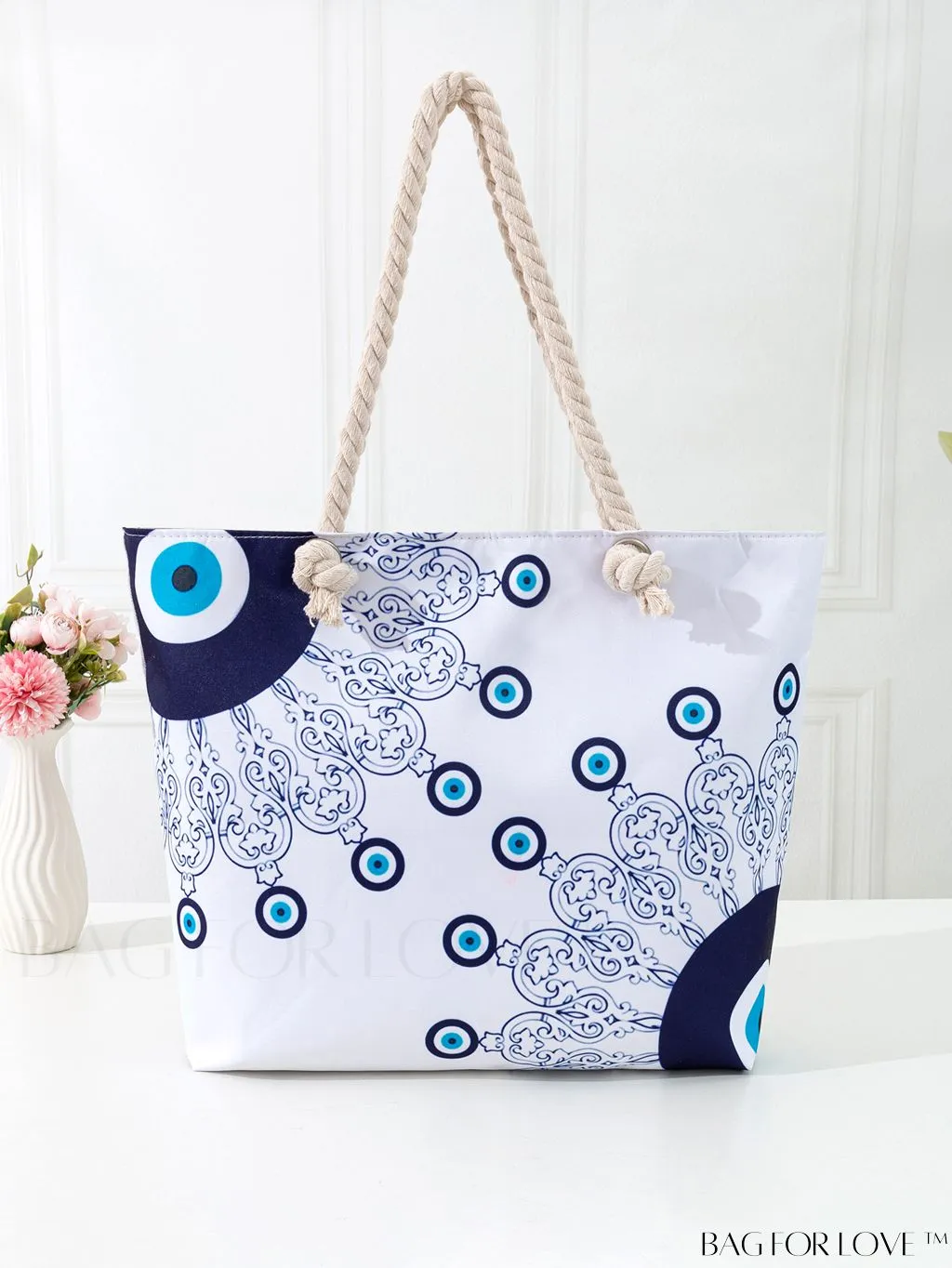 BagForLove - Modern Flamingo Print Tote Bag