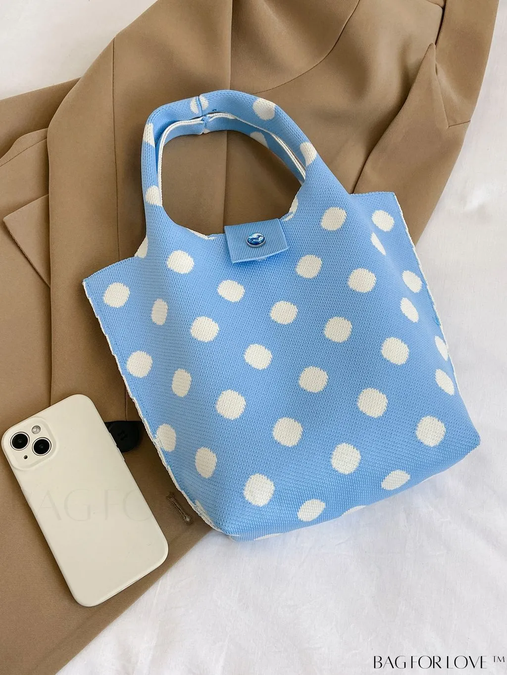 BagForLove - Multifunctional Crochet Tote Bag: Spacious, Stylish, Perfect for Everyday or Beach Getaways
