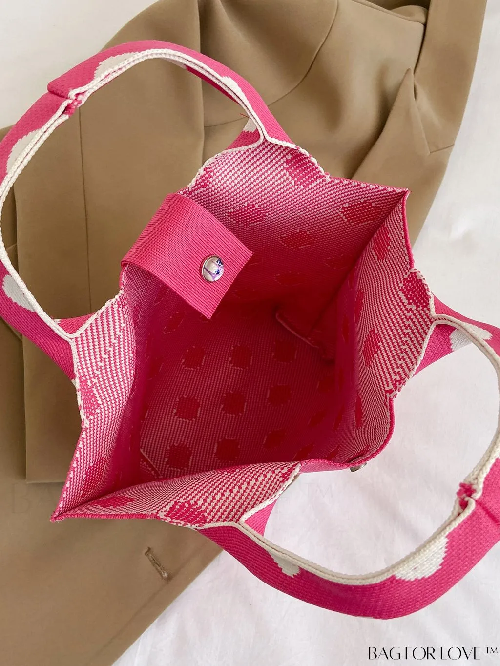 BagForLove - Multifunctional Crochet Tote Bag: Spacious, Stylish, Perfect for Everyday or Beach Getaways