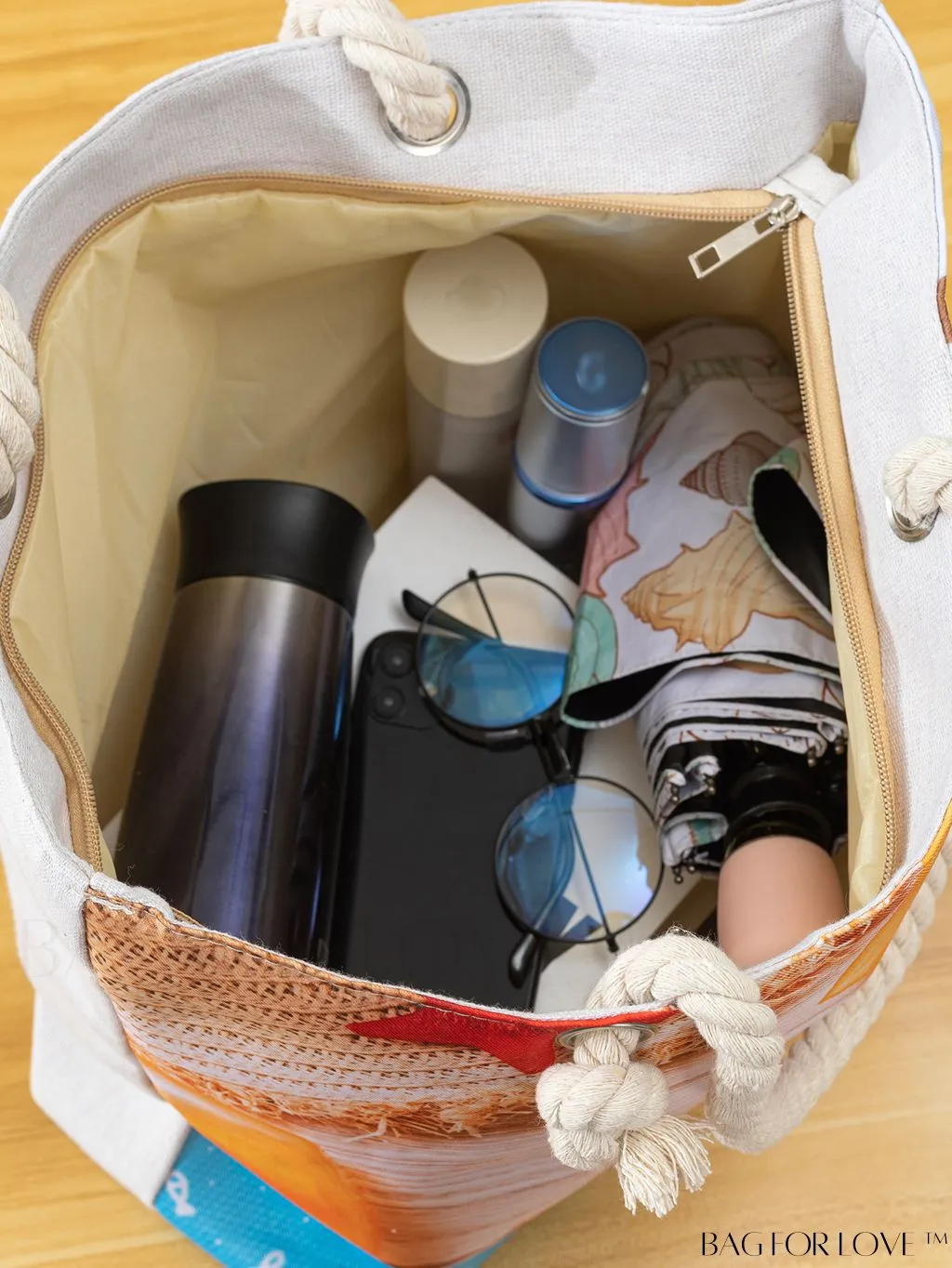 BagForLove - Premium Beach Vacation Tote: Stylish, Versatile, and Spacious