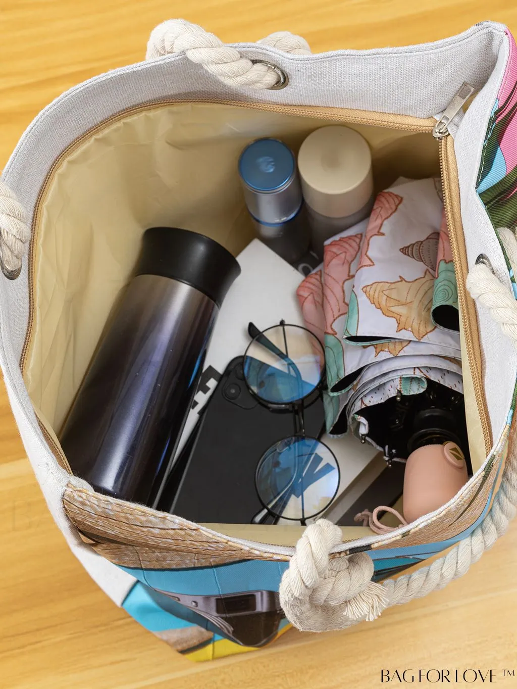 BagForLove - Premium Beach Vacation Tote: Stylish, Versatile, and Spacious