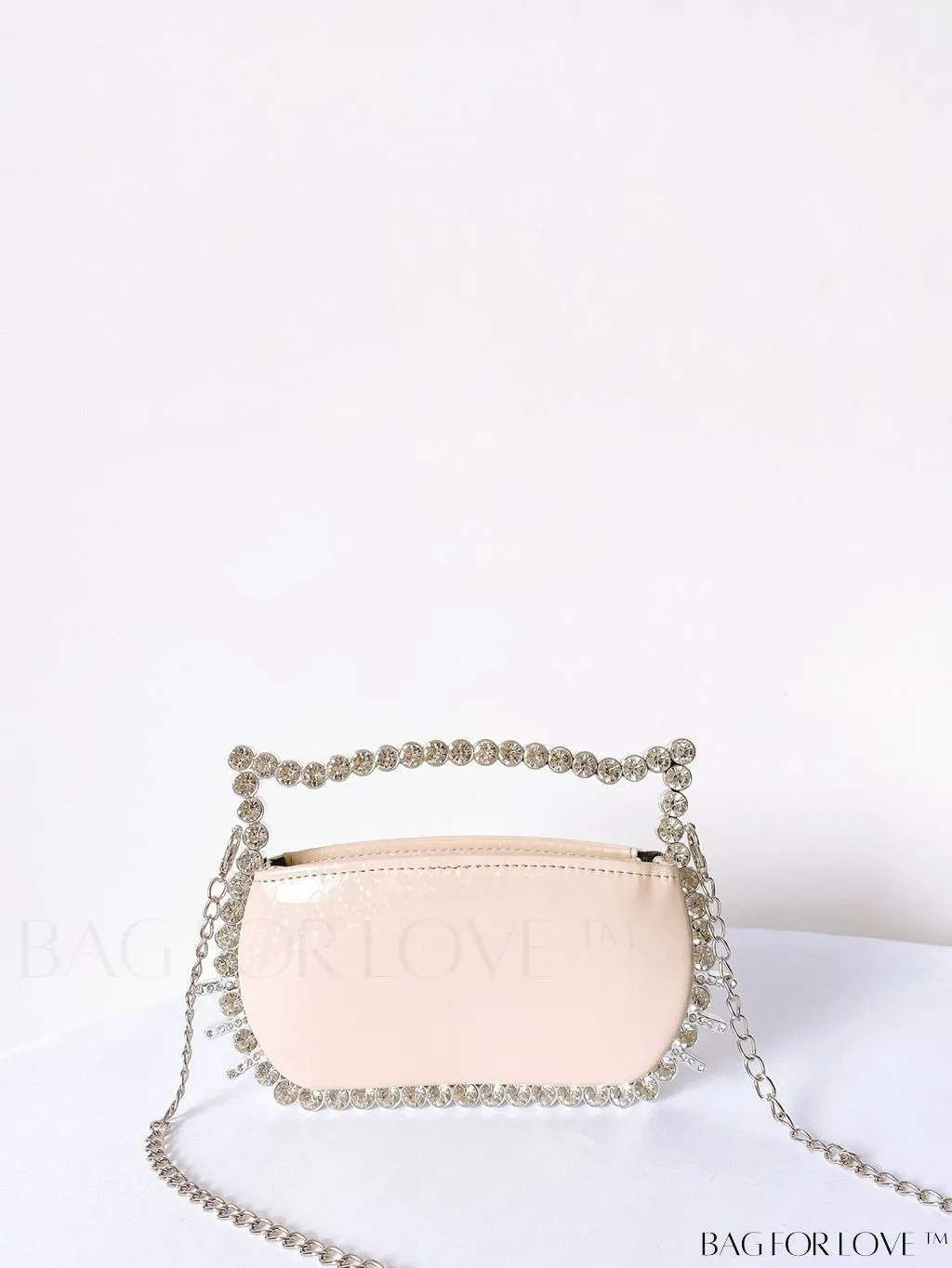 BagForLove - Rhinestone-Embellished Cat-Shaped Irregular Handbag for Cat Lovers
