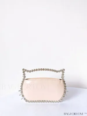 BagForLove - Rhinestone-Embellished Cat-Shaped Irregular Handbag for Cat Lovers