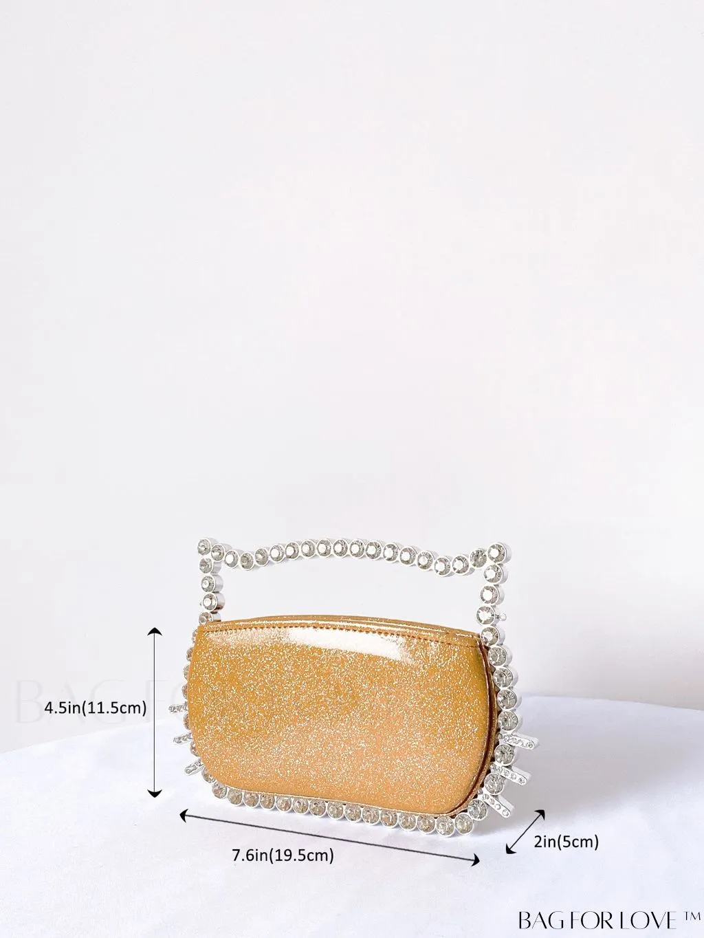 BagForLove - Rhinestone-Embellished Cat-Shaped Irregular Handbag for Cat Lovers