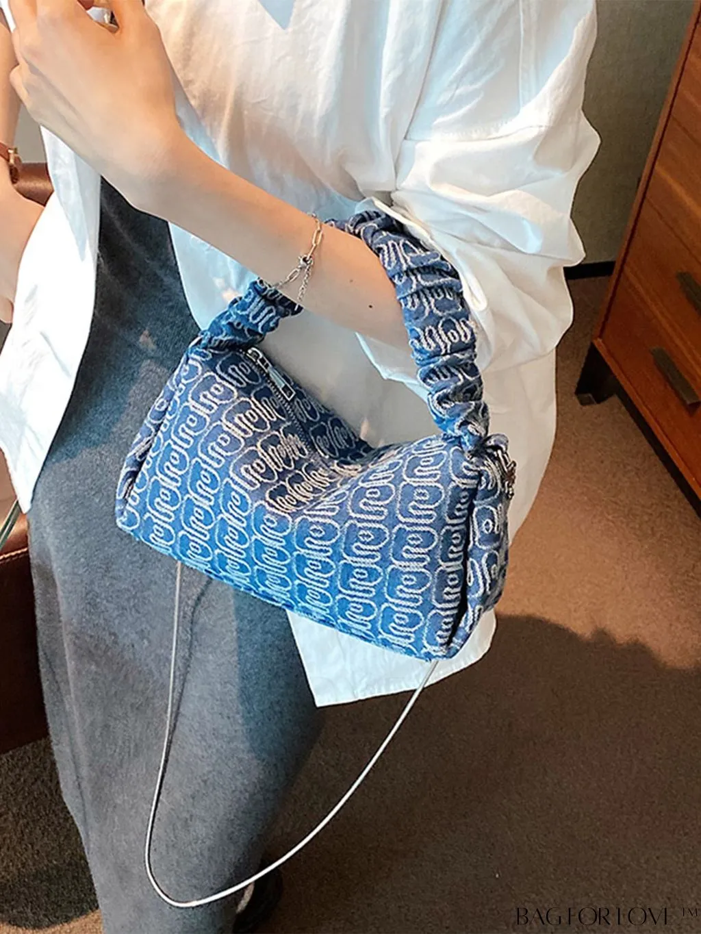 BagForLove - Stylish Letter Print Crossbody Handbag - Fashionable New Arrival