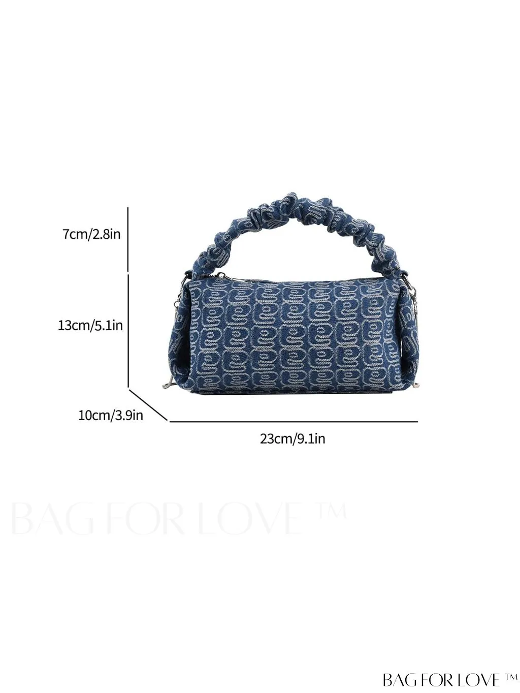 BagForLove - Stylish Letter Print Crossbody Handbag - Fashionable New Arrival