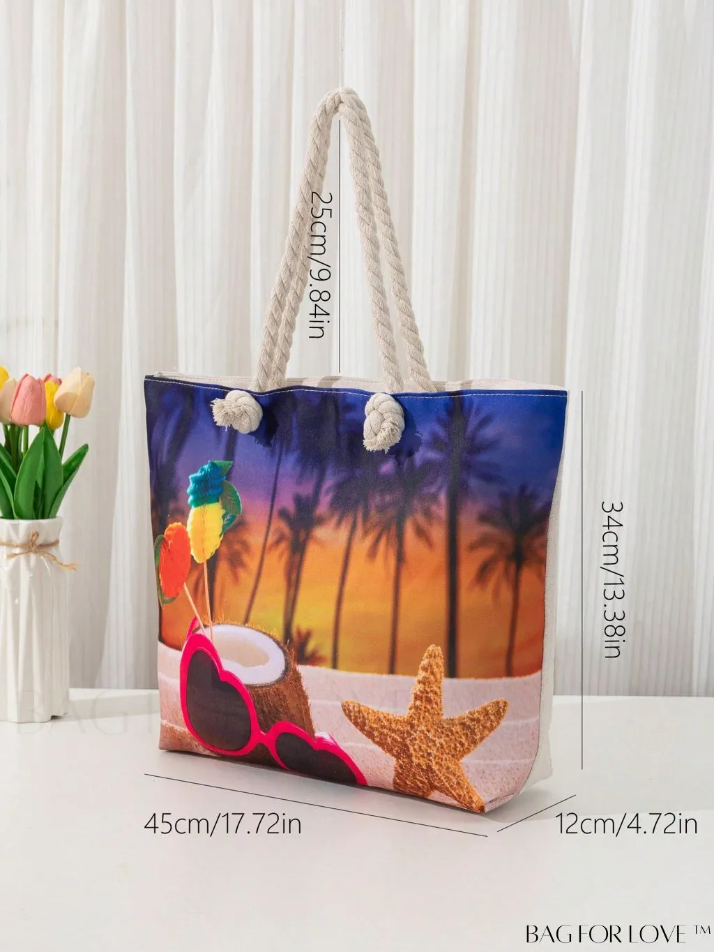BagForLove - Stylish Student Tote Bag for Fashionable Travel and Shopping