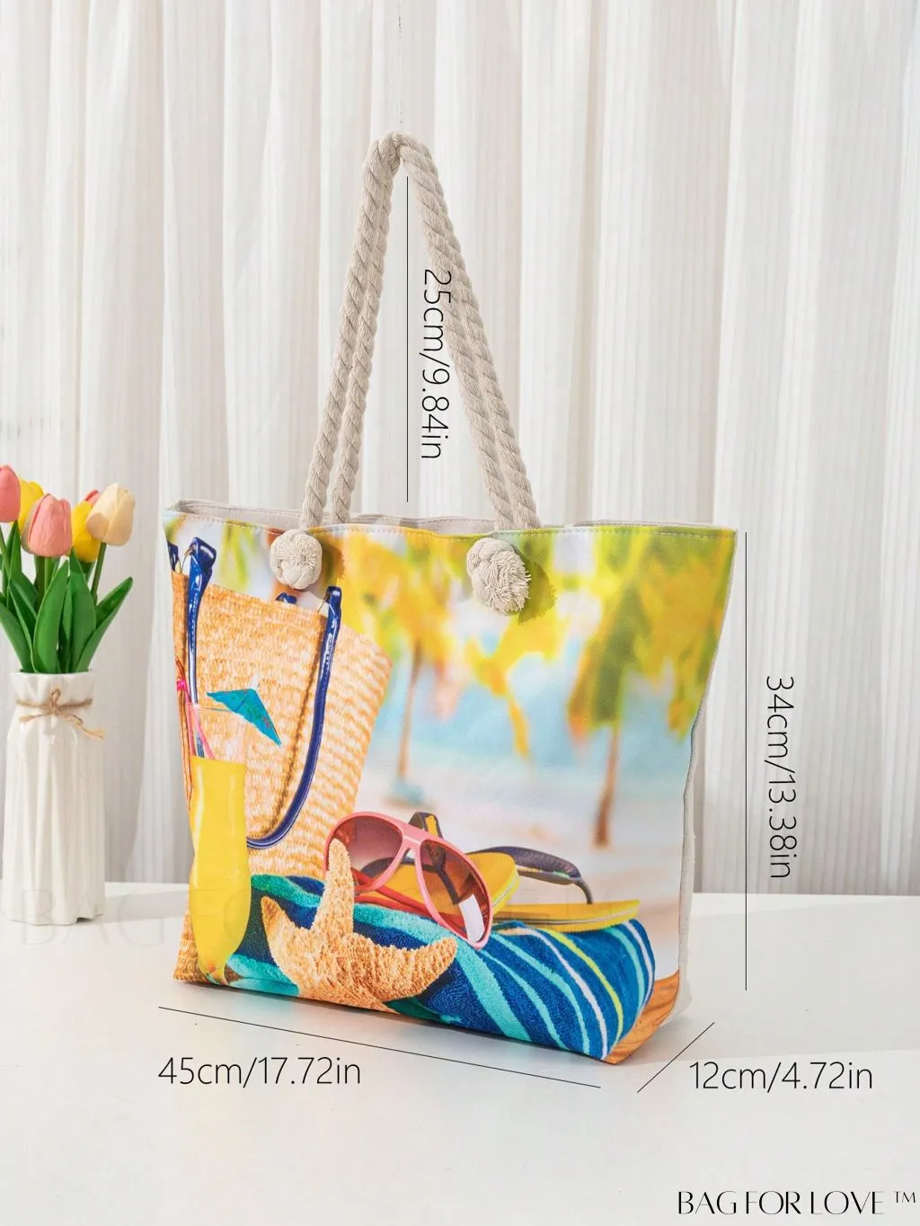 BagForLove - Stylish Student Tote Bag for Fashionable Travel and Shopping