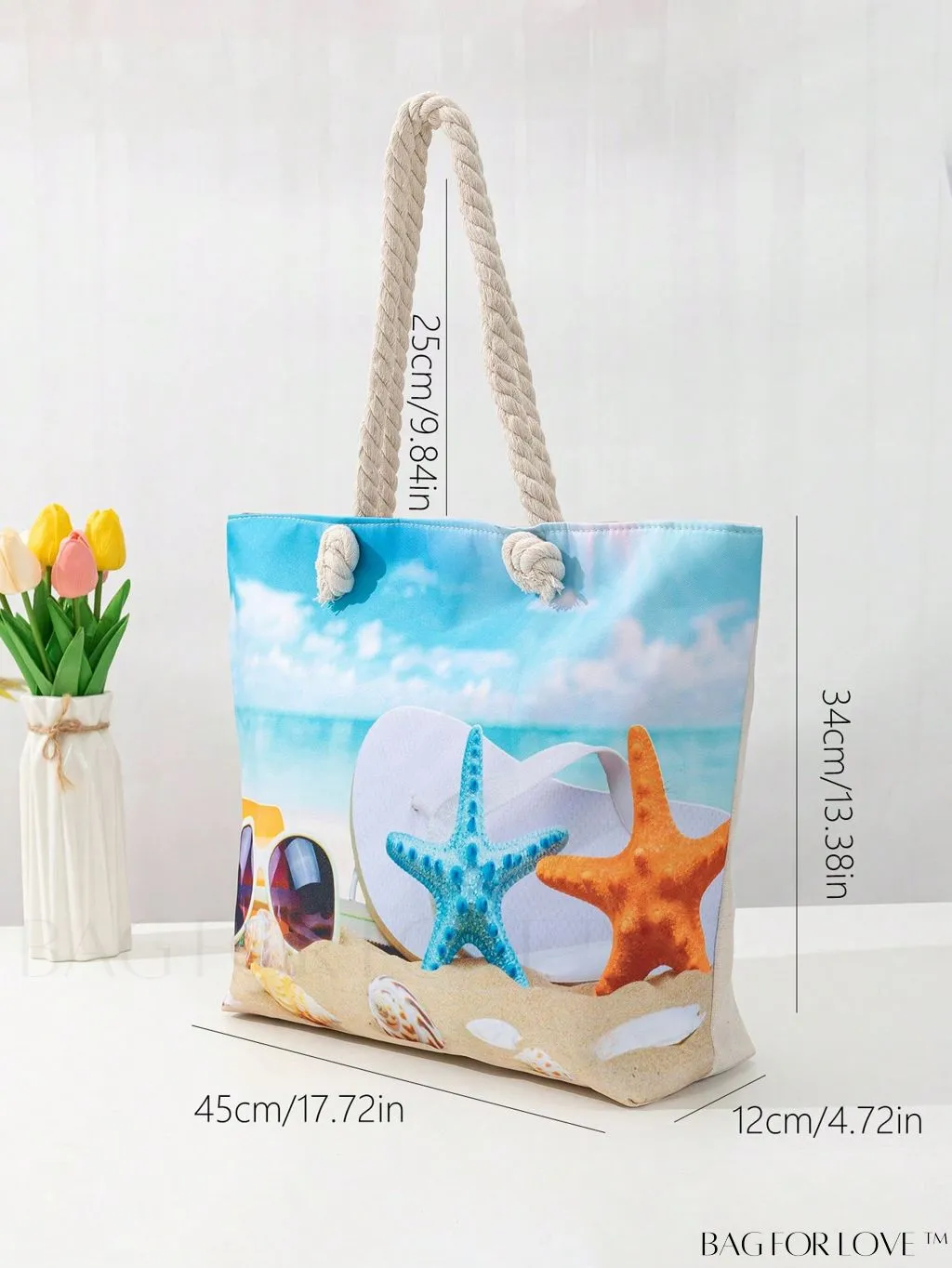 BagForLove - Stylish Student Tote Bag for Fashionable Travel and Shopping
